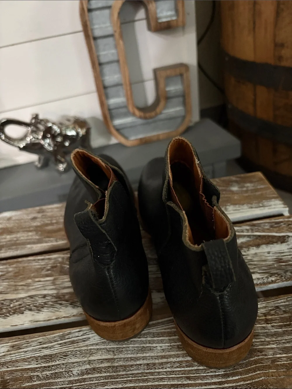 Kork-Ease Men's Black Leather Chukka Boots